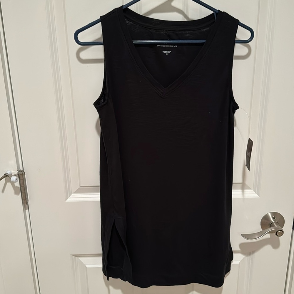 J Jill V Neck Tunic T-Shirt XS NWT